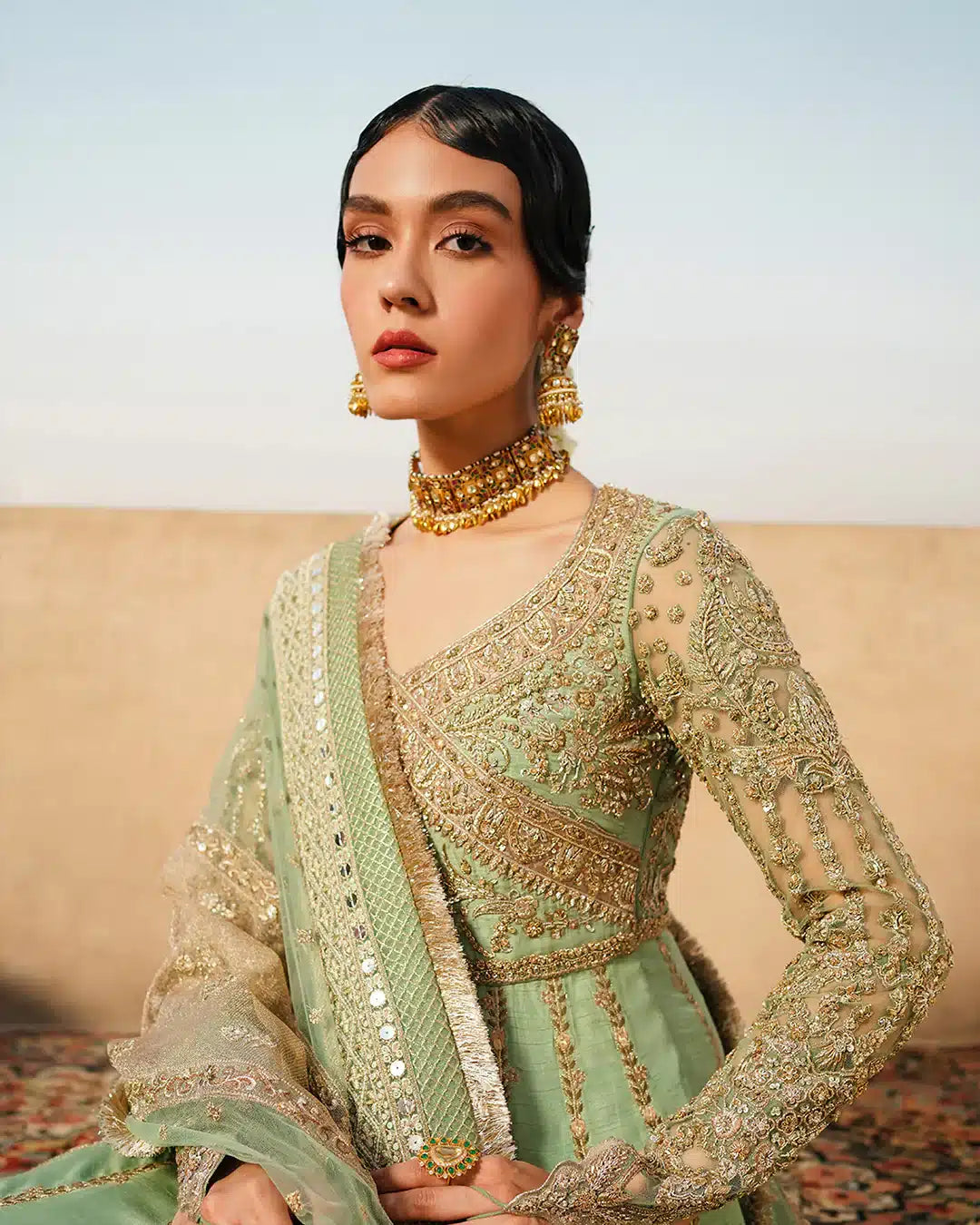 Faiza Saqlain | Irina Wedding Formals 23 | Adana - Pakistani Designer Dress - by Faiza Saqlain | Type: Bridal - 100% Original at Saira Sultan