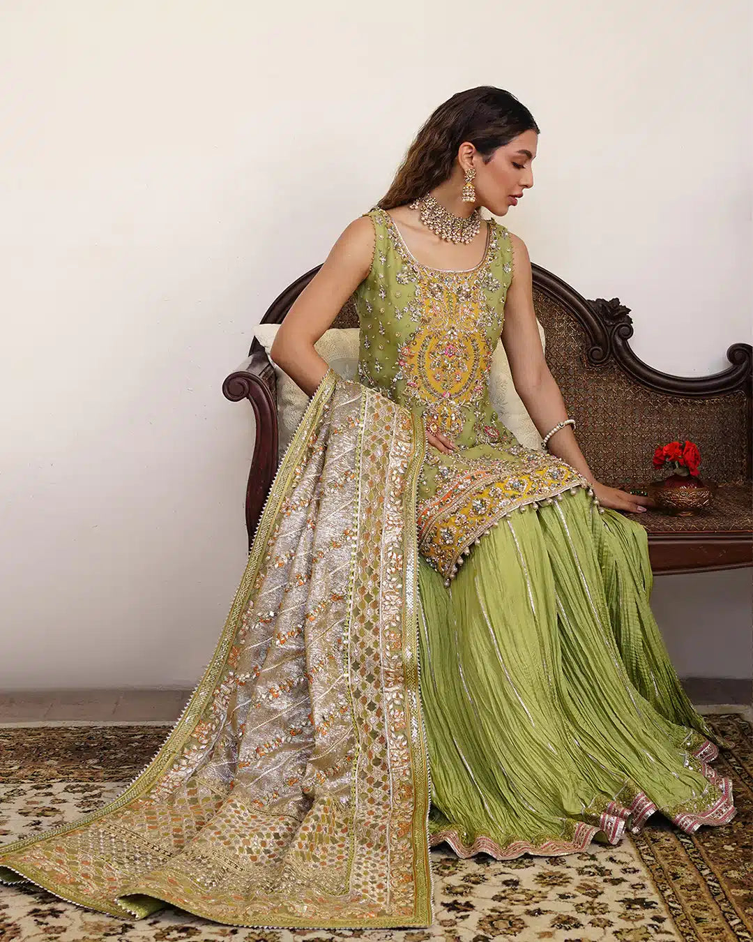 Faiza Saqlain | Irina Wedding Formals 23 | Tamaan - Pakistani Designer Dress - by Faiza Saqlain | Type: Bridal - 100% Original at Saira Sultan