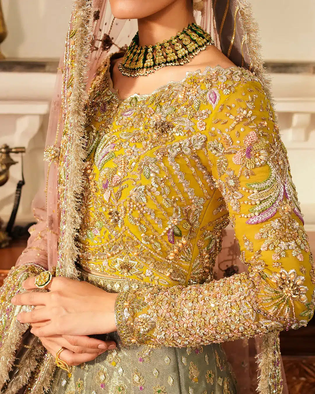 Faiza Saqlain | Irina Wedding Formals 23 | Najmeh - Pakistani Designer Dress - by Faiza Saqlain | Type: Bridal - 100% Original at Saira Sultan