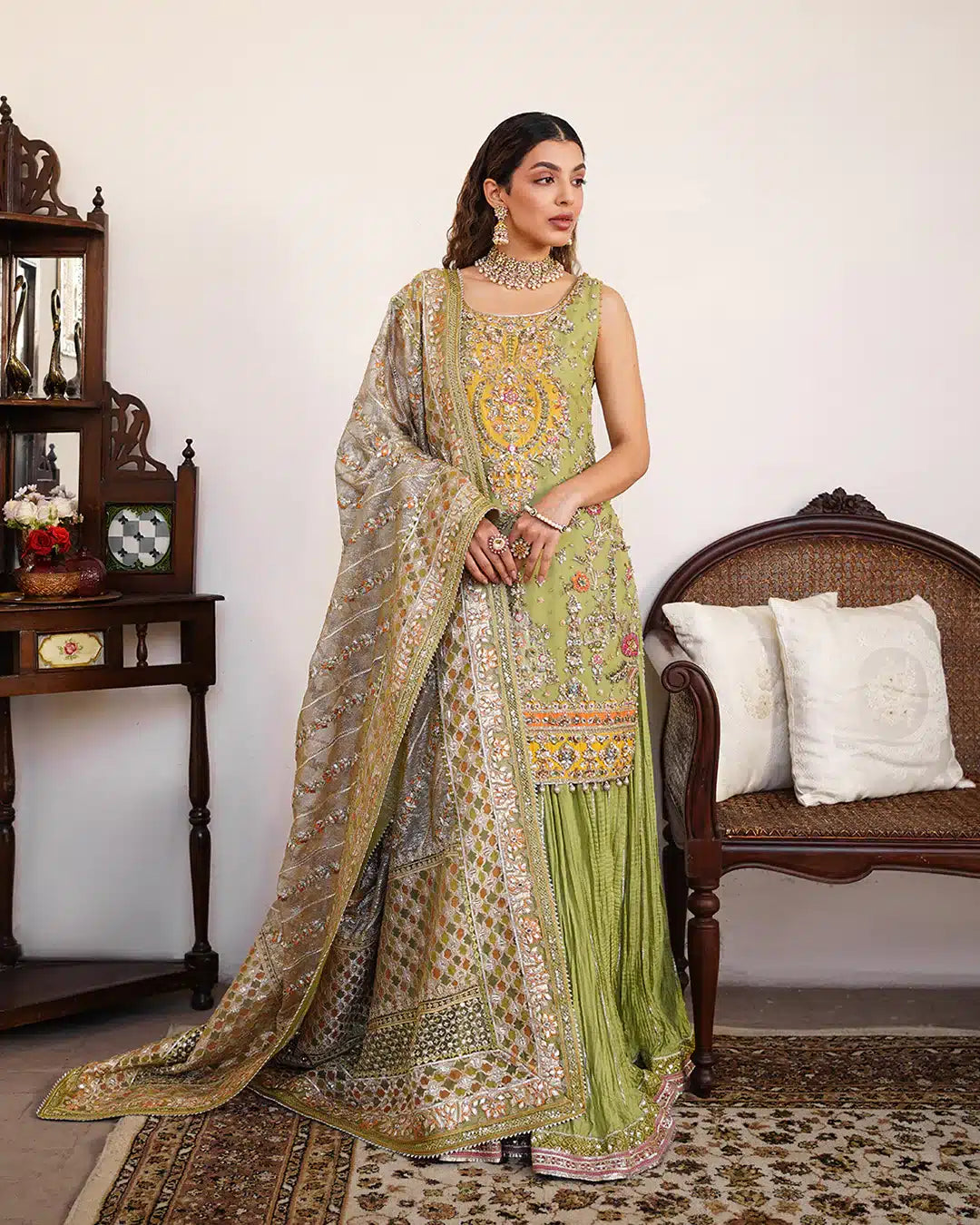 Faiza Saqlain | Irina Wedding Formals 23 | Tamaan - Pakistani Designer Dress - by Faiza Saqlain | Type: Bridal - 100% Original at Saira Sultan