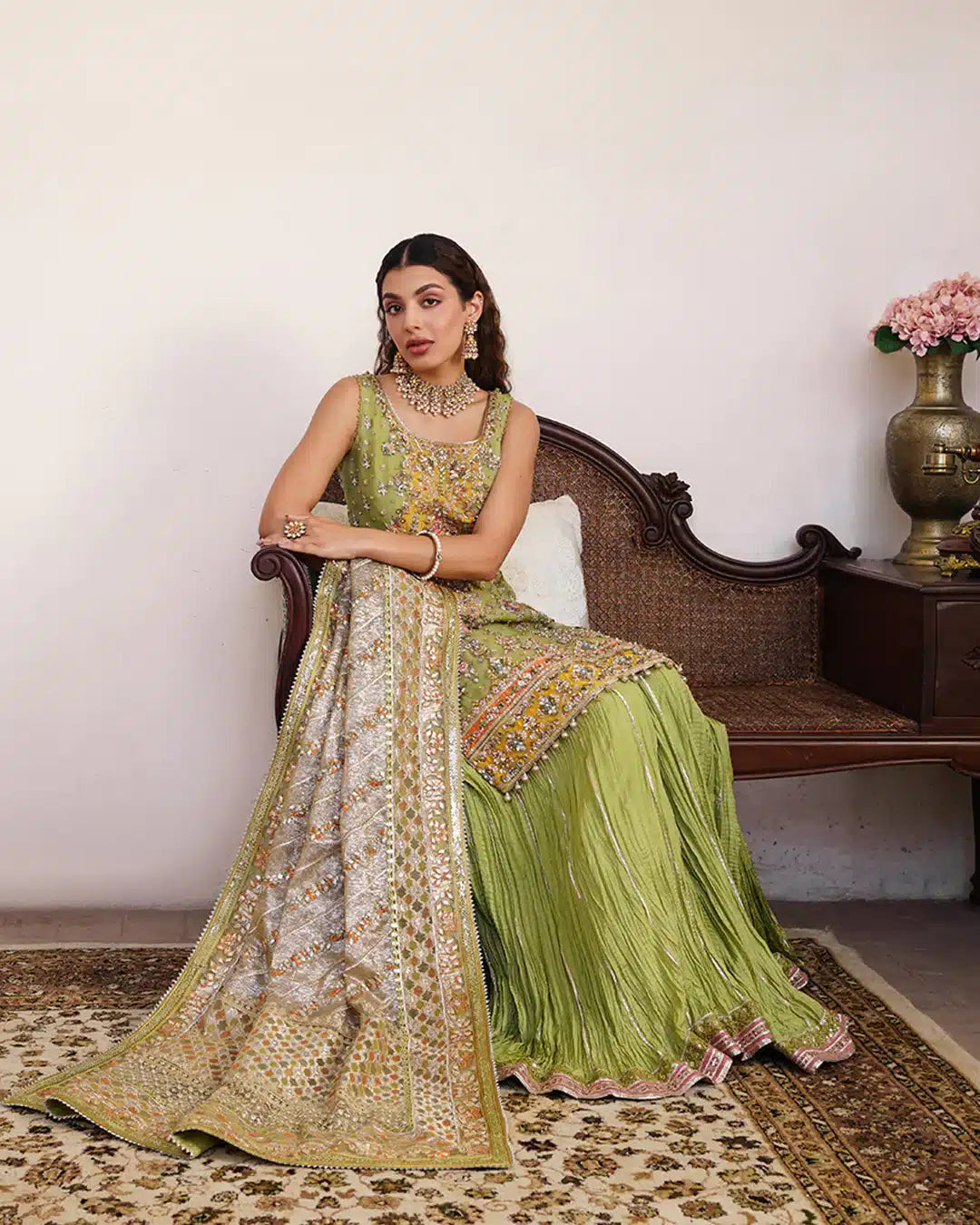 Faiza Saqlain | Irina Wedding Formals 23 | Tamaan - Pakistani Designer Dress - by Faiza Saqlain | Type: Bridal - 100% Original at Saira Sultan