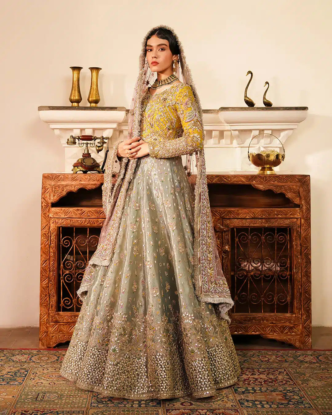 Faiza Saqlain | Irina Wedding Formals 23 | Najmeh - Pakistani Designer Dress - by Faiza Saqlain | Type: Bridal - 100% Original at Saira Sultan