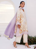 Farah Talib Aziz | Zaza Prints 24 | AMETHYST TRELLIS SHIRT AND DUPATTA - Pakistani Designer Dress - by Farah Talib Aziz | Type: Luxury - 100% Original at Saira Sultan