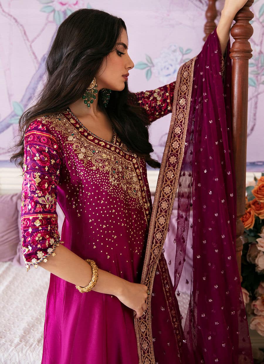Farah Talib Aziz | Mayna Festive Luxe | Narina - Pakistani Designer Dress - by Farah Talib Aziz | Type: Bridal - 100% Original at Saira Sultan
