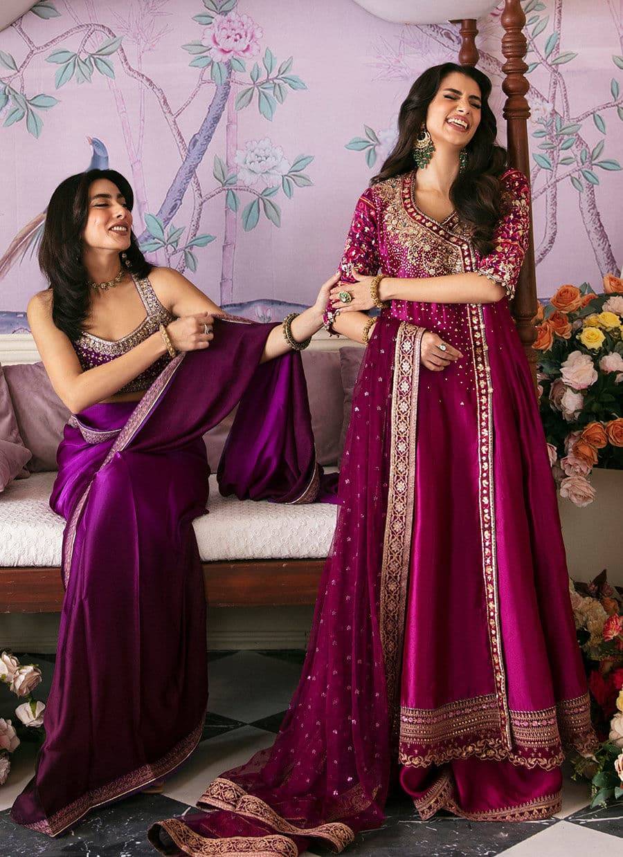 Farah Talib Aziz | Mayna Festive Luxe | Narina - Pakistani Designer Dress - by Farah Talib Aziz | Type: Bridal - 100% Original at Saira Sultan