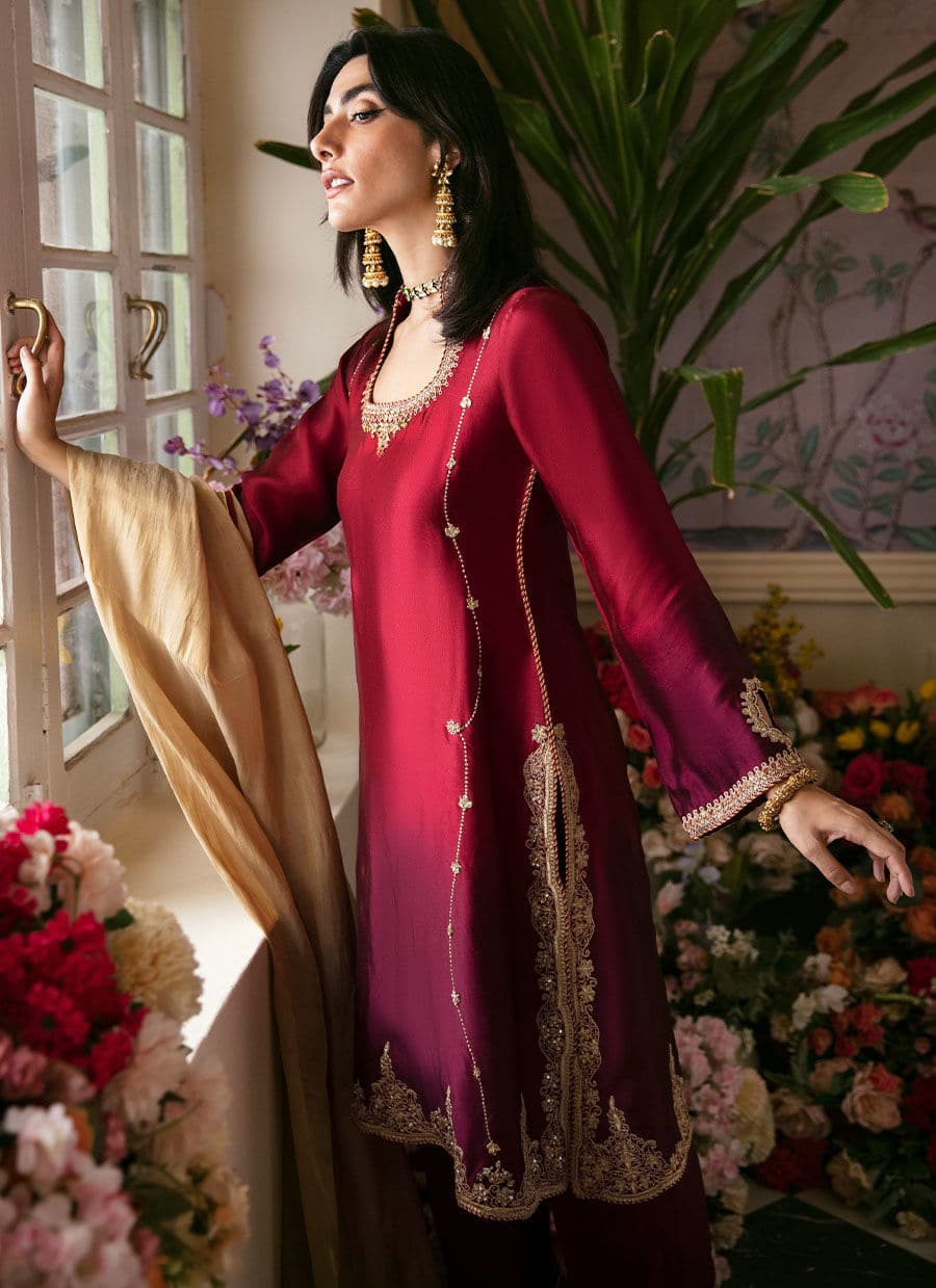 Farah Talib Aziz | Mayna Festive Luxe | ZIVA - Pakistani Designer Dress - by Farah Talib Aziz | Type: Bridal - 100% Original at Saira Sultan