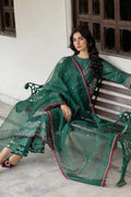 Farasha | Bahaar Embroidered Lawn | Azure Grace - Pakistani Designer Dress - by Farasha | Type: Luxury - 100% Original at Saira Sultan