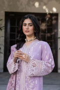 Farasha | Bahaar Embroidered Lawn | Lilac Florine - Pakistani Designer Dress - by Farasha | Type: Luxury - 100% Original at Saira Sultan
