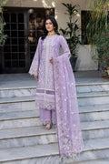 Farasha | Bahaar Embroidered Lawn | Lilac Florine - Pakistani Designer Dress - by Farasha | Type: Luxury - 100% Original at Saira Sultan