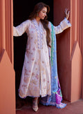 Farah Talib Aziz | Suay Lawn 24 | MIWA IVORY - Pakistani Designer Dress - by Farah Talib Aziz | Type: Luxury - 100% Original at Saira Sultan