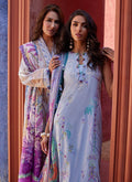 Farah Talib Aziz | Suay Lawn 24 | CALLISTA WEDGEWOOD - Pakistani Designer Dress - by Farah Talib Aziz | Type: Luxury - 100% Original at Saira Sultan