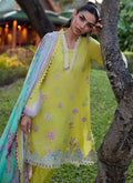 Farah Talib Aziz | Suay Lawn 24 | KELAYA KIWI - Pakistani Designer Dress - by Farah Talib Aziz | Type: Luxury - 100% Original at Saira Sultan
