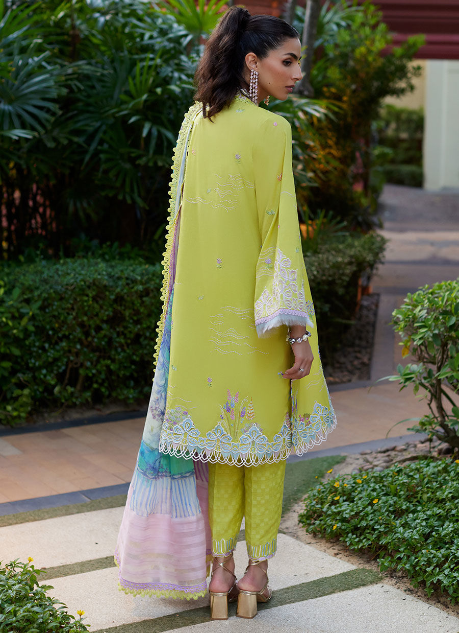 Farah Talib Aziz | Suay Lawn 24 | KELAYA KIWI - Pakistani Designer Dress - by Farah Talib Aziz | Type: Luxury - 100% Original at Saira Sultan