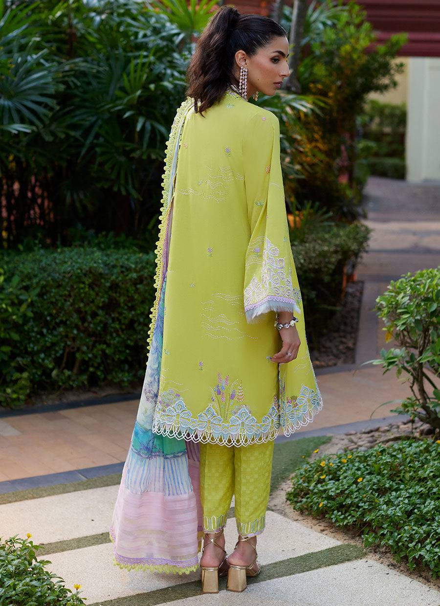 Farah Talib Aziz | Suay Lawn 24 | KELAYA KIWI - Pakistani Designer Dress - by Farah Talib Aziz | Type: Luxury - 100% Original at Saira Sultan