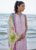 Farah Talib Aziz | Suay Lawn 24 | IZUMI PINK - Pakistani Designer Dress - by Farah Talib Aziz | Type: Luxury - 100% Original at Saira Sultan