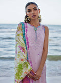 Farah Talib Aziz | Suay Lawn 24 | IZUMI PINK - Pakistani Designer Dress - by Farah Talib Aziz | Type: Luxury - 100% Original at Saira Sultan