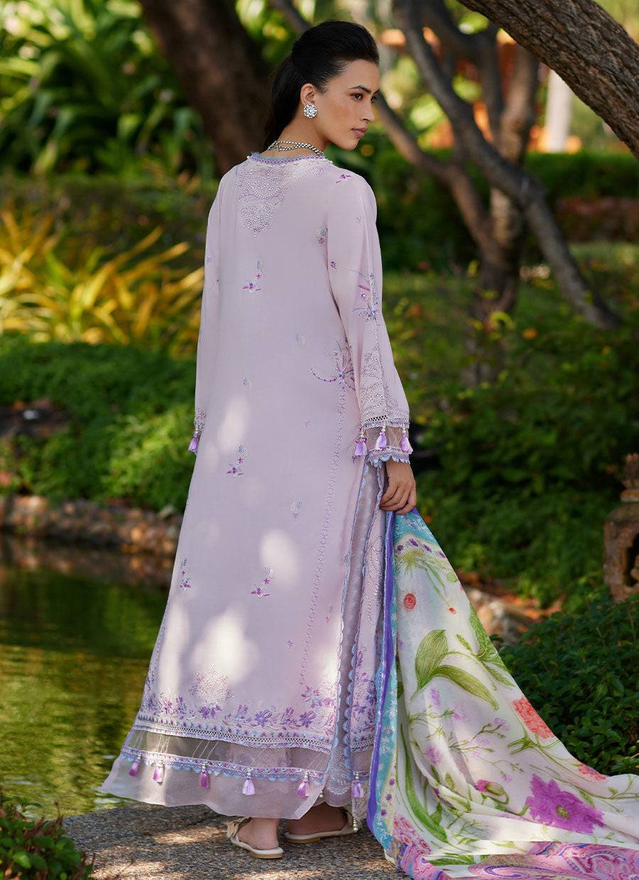 Farah Talib Aziz | Suay Lawn 24 | IZUMI PINK - Pakistani Designer Dress - by Farah Talib Aziz | Type: Luxury - 100% Original at Saira Sultan