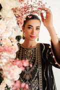 Alizeh | Luxury Raw Silk | AF-RS-07-GALE M Black Raw Silk