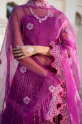 Ittehad | Dilruba Wedding Formals | ESDR77-SUT-PUP - Pakistani Designer Dress - by Ittehad | Type: Bridal - 100% Original at Saira Sultan