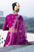 Ittehad | Dilruba Wedding Formals | ESDR77-SUT-PUP - Pakistani Designer Dress - by Ittehad | Type: Bridal - 100% Original at Saira Sultan