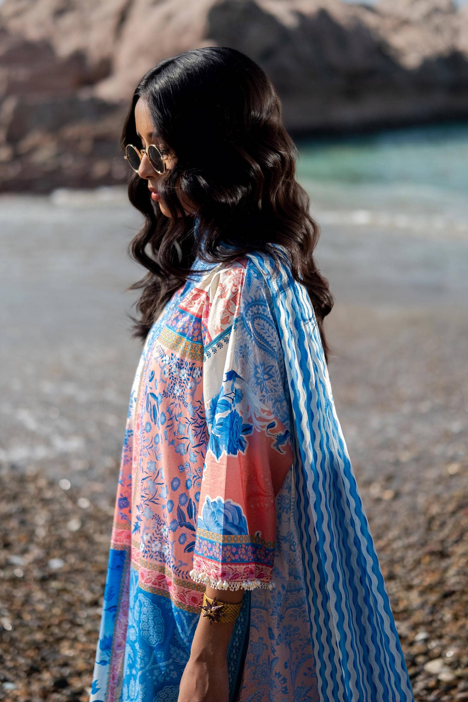 Sana Safinaz | Mahay Spring 24 | H241-028B-2BG - Pakistani Designer Dress - by Sana Safinaz | Type: Luxury - 100% Original at Saira Sultan