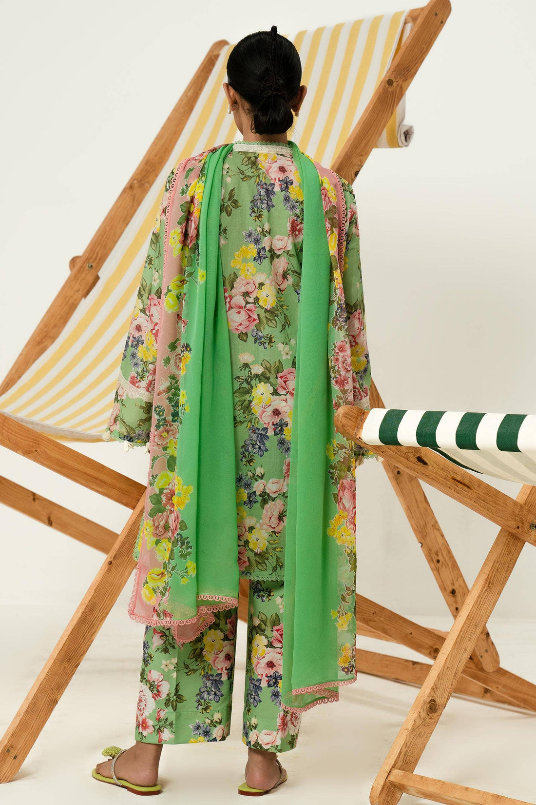Sana Safinaz | Mahay Summer Lawn 24 | S-35 - Pakistani Designer Dress - by Sana Safinaz | Type: Luxury - 100% Original at Saira Sultan