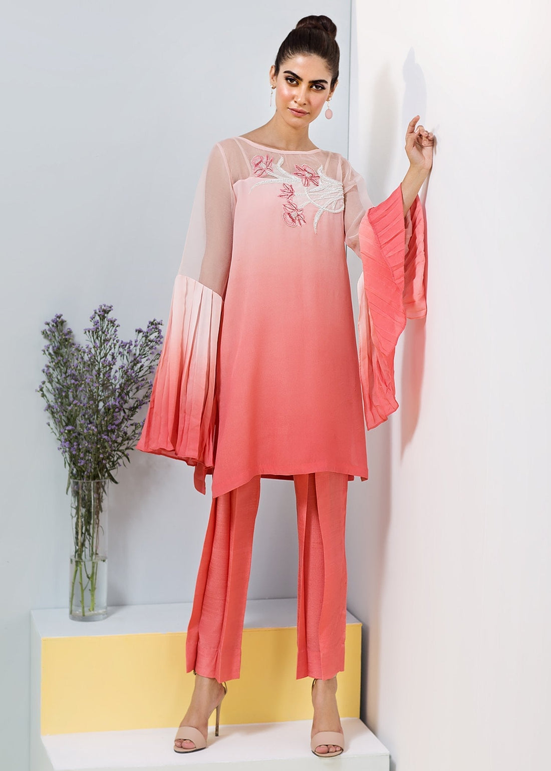Hana | Daffodils Ready to Wear | Romance XS Lipstick Pink Organza