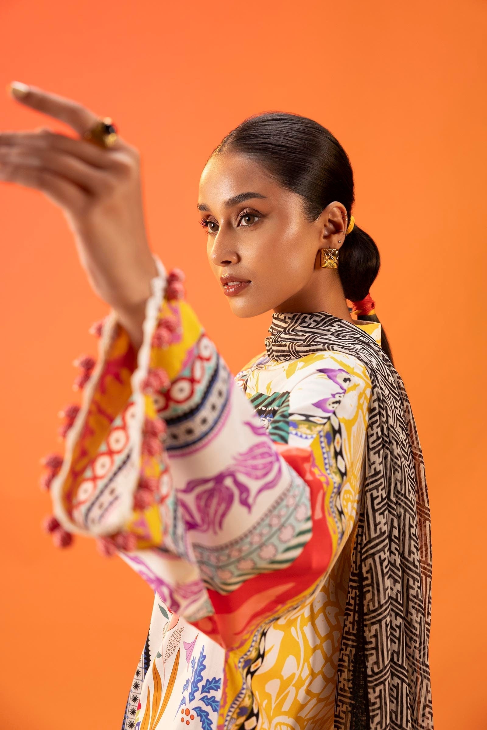 Sana Safinaz | Mahay Summer 25 | 002A M White Lawn