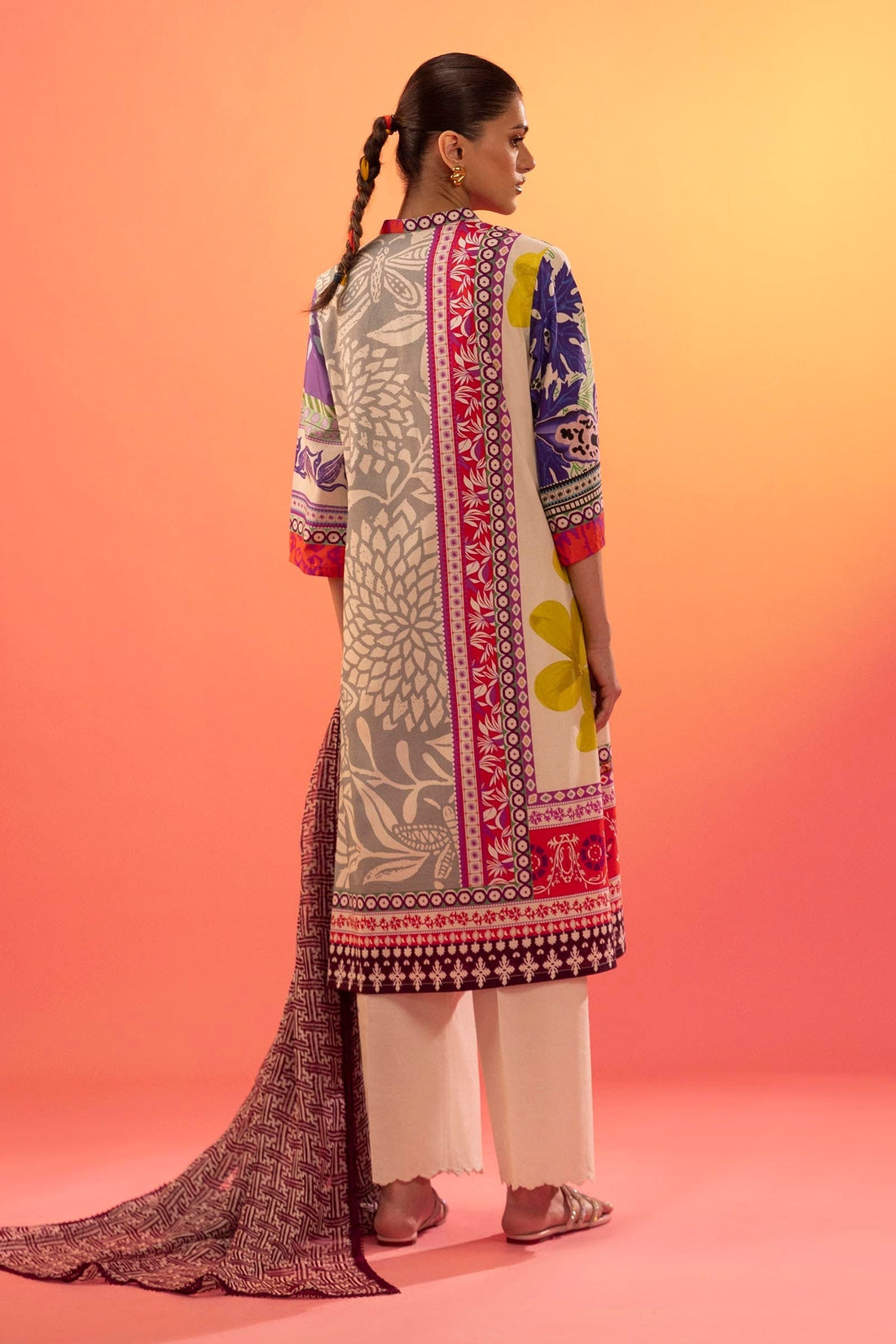 Sana Safinaz | Mahay Summer 25 | 002B XS Off White Lawn