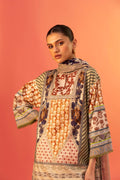 Sana Safinaz | Mahay Summer 25 | 006A M Beige Lawn