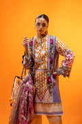 Sana Safinaz | Mahay Summer 25 | 006B M Mustard Lawn