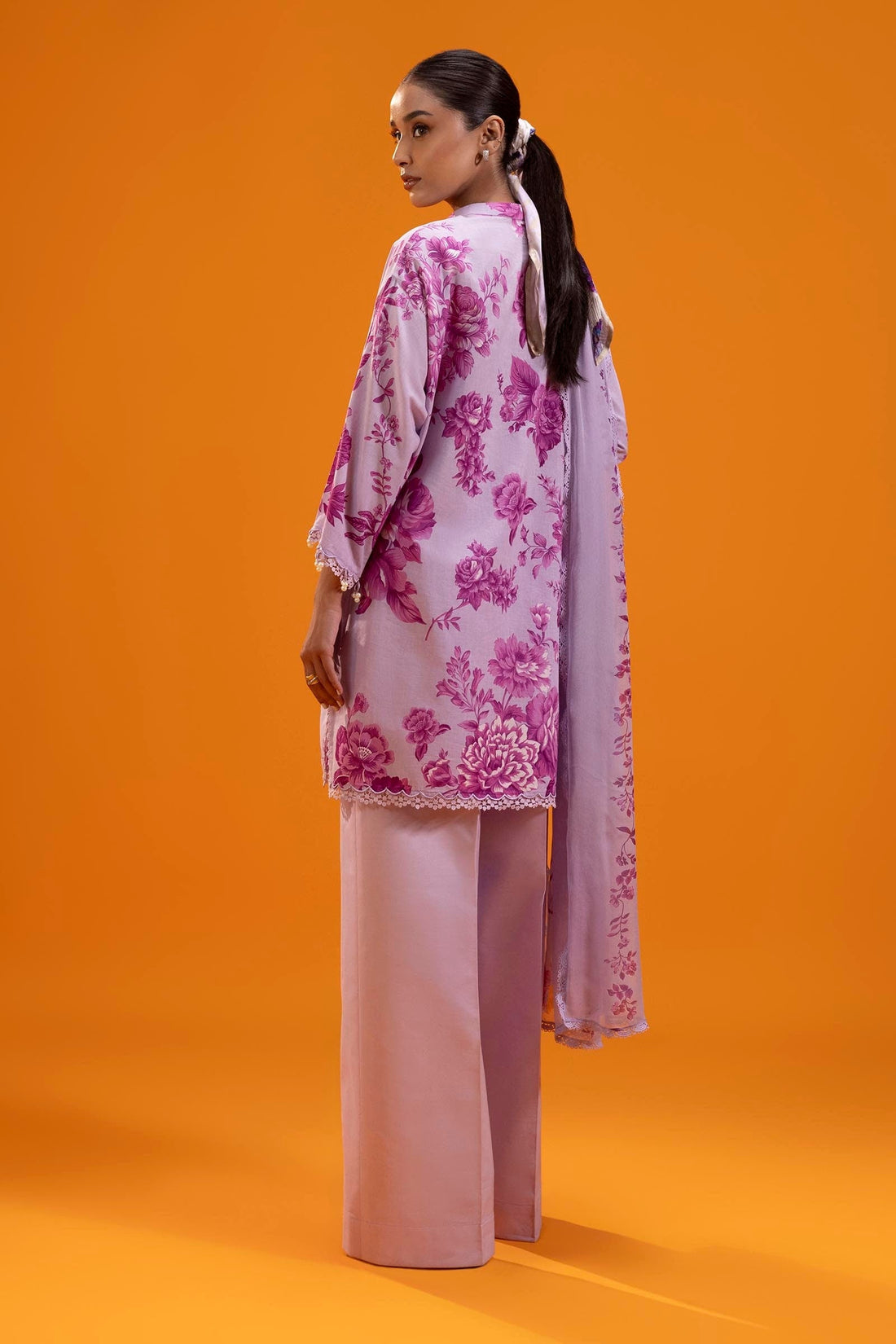Sana Safinaz | Mahay Summer 25 | 007B XS Lilac Lawn