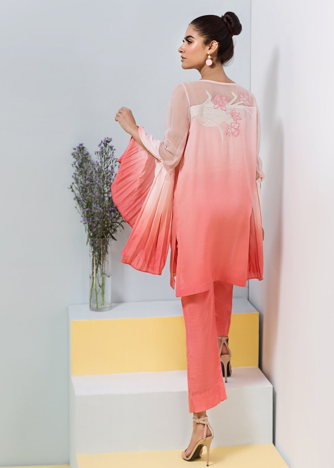 Hana | Daffodils Ready to Wear | Romance XS Lipstick Pink Organza