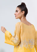 Hana | Daffodils Ready to Wear | Quail M Yellow Raw Silk