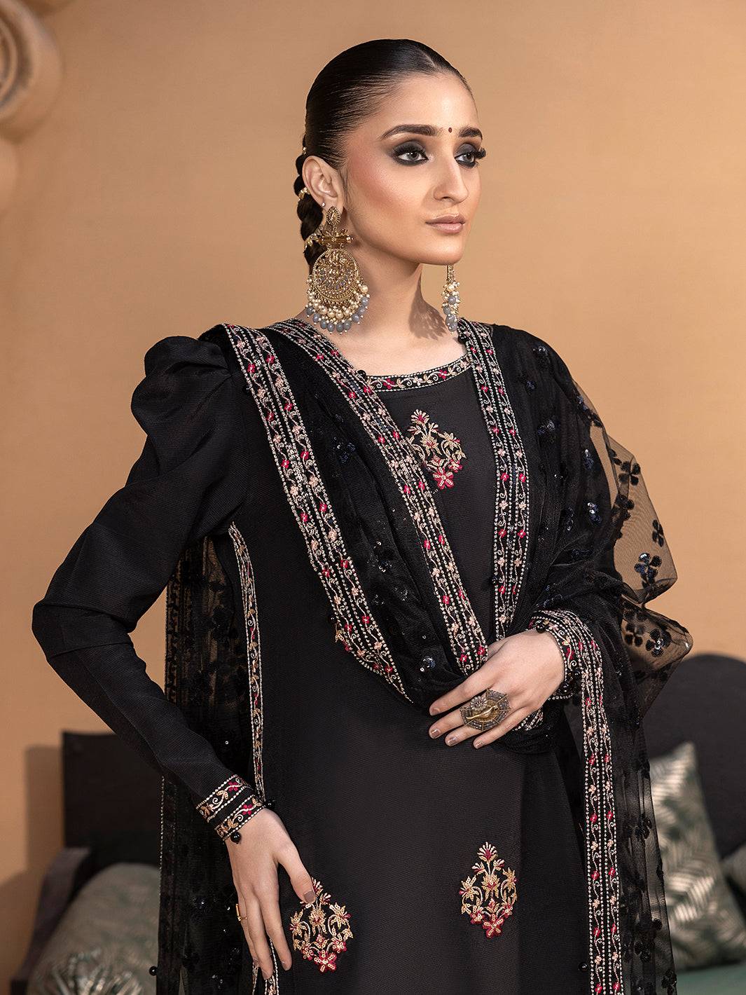 Hem Stitch | Raw Silk Edit 25 | Haya - Pakistani Designer Dress - by Hemstitch | Type: Ladies Clothes - 100% Original at Saira Sultan