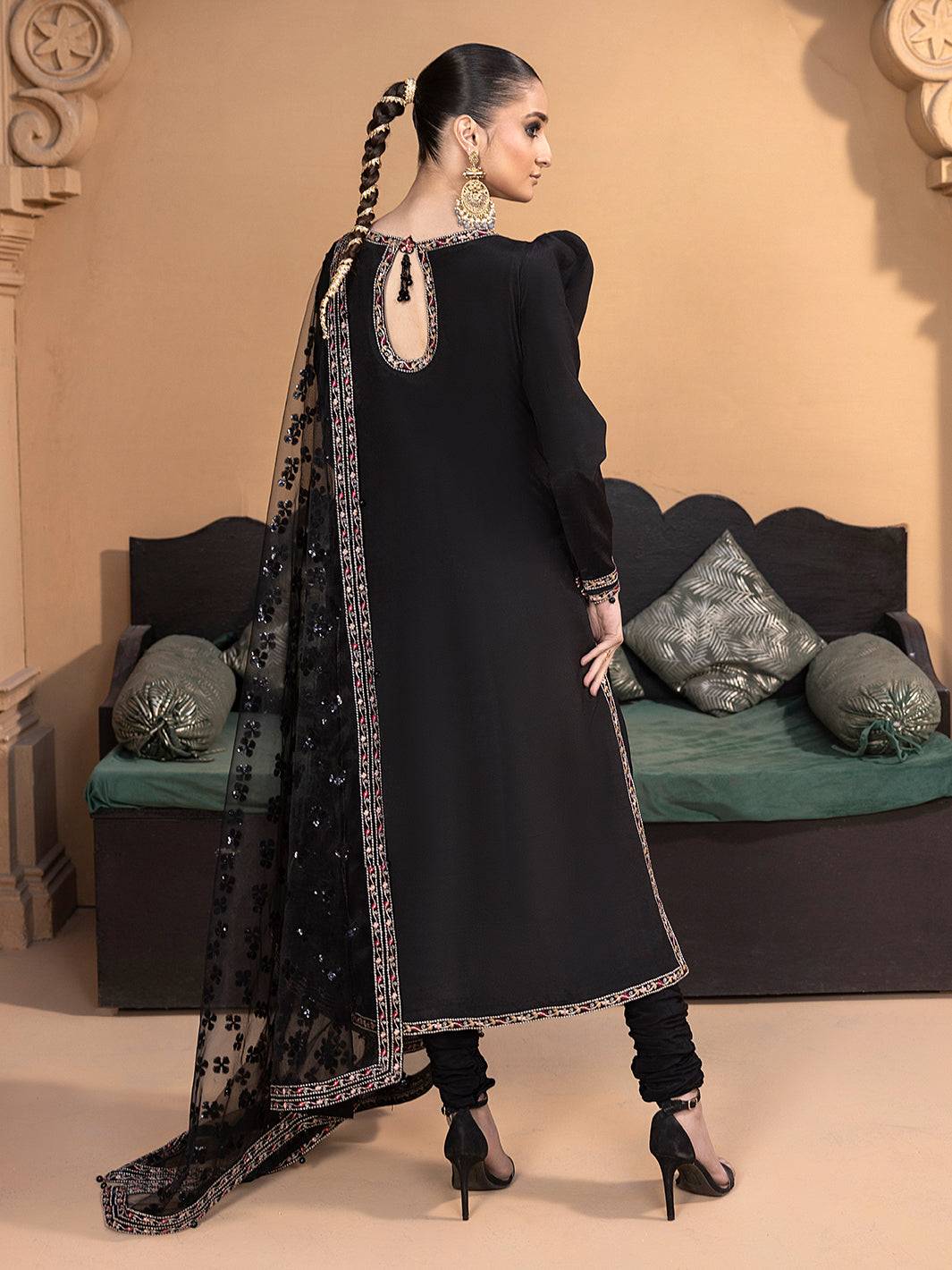 Hem Stitch | Raw Silk Edit 25 | Haya - Pakistani Designer Dress - by Hemstitch | Type: Ladies Clothes - 100% Original at Saira Sultan