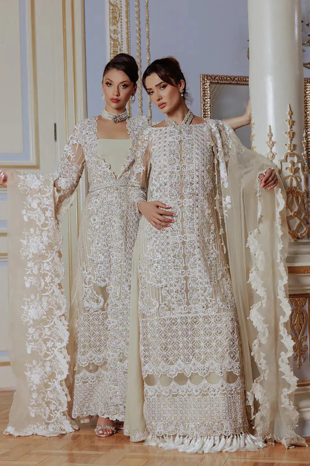 Saira Rizwan | Lumiere Festive 23 | DAISY SR-04 - Pakistani Designer Dress - by Saira Rizwan | Type: Bridal - 100% Original at Saira Sultan