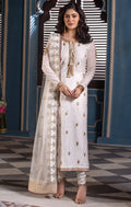 Maya | Mehr o Mah Formals | VARENA XS White Cotton Net