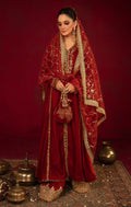 Maya | Raazi Velvet 24 | IMROZ Custom Size Maroon Velvet