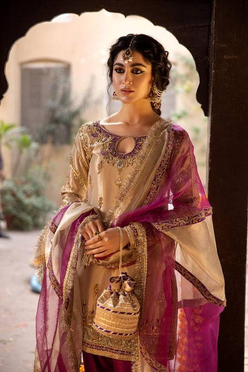 Maya | Wedding Formal Humnawa | ZAMANI - Pakistani Designer Dress - by Maya | Type: Bridal - 100% Original at Saira Sultan