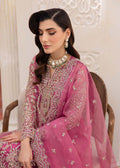Kanwal Malik | Mirha Eid Luxury Pret 25 | Risha L Pink Synthetic Organza