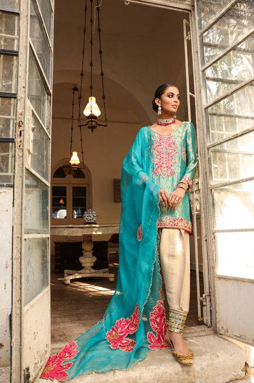 Maya | Wedding Formal Meherbano | FEROZA - Pakistani Designer Dress - by Maya | Type: Bridal - 100% Original at Saira Sultan