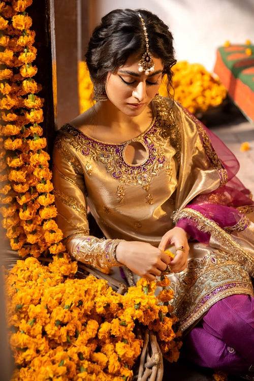 Maya | Wedding Formal Humnawa | ZAMANI - Pakistani Designer Dress - by Maya | Type: Bridal - 100% Original at Saira Sultan