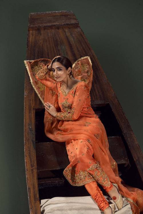 Maya | Wedding Formal Ulfat | NAYAAB - Pakistani Designer Dress - by Maya | Type: Bridal - 100% Original at Saira Sultan
