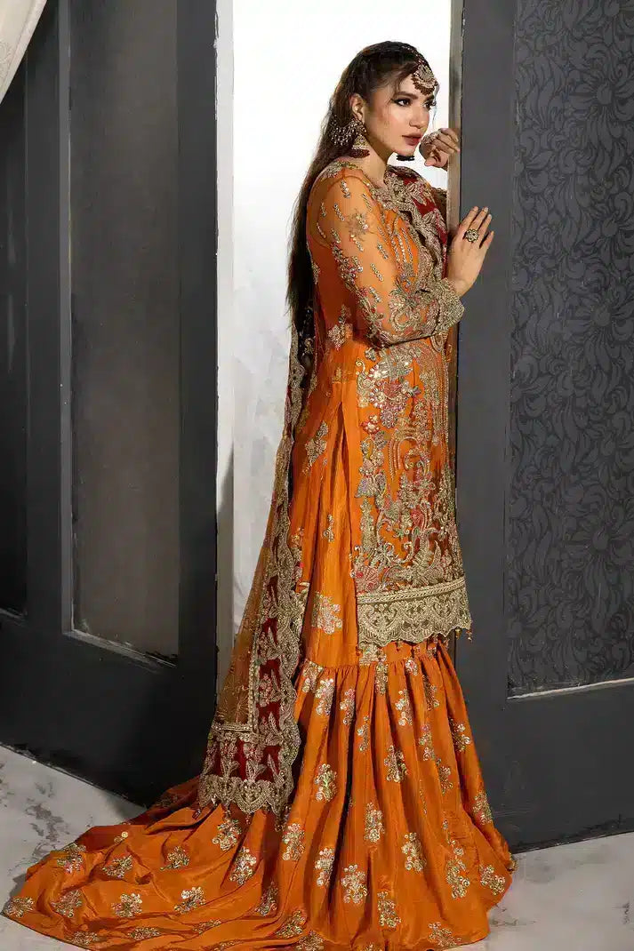 Imrozia Premium | Andaaz e Khaas Formals 23 | IB-42 Sofi - Pakistani Designer Dress - by Imrozia Premium | Type: Bridal - 100% Original at Saira Sultan