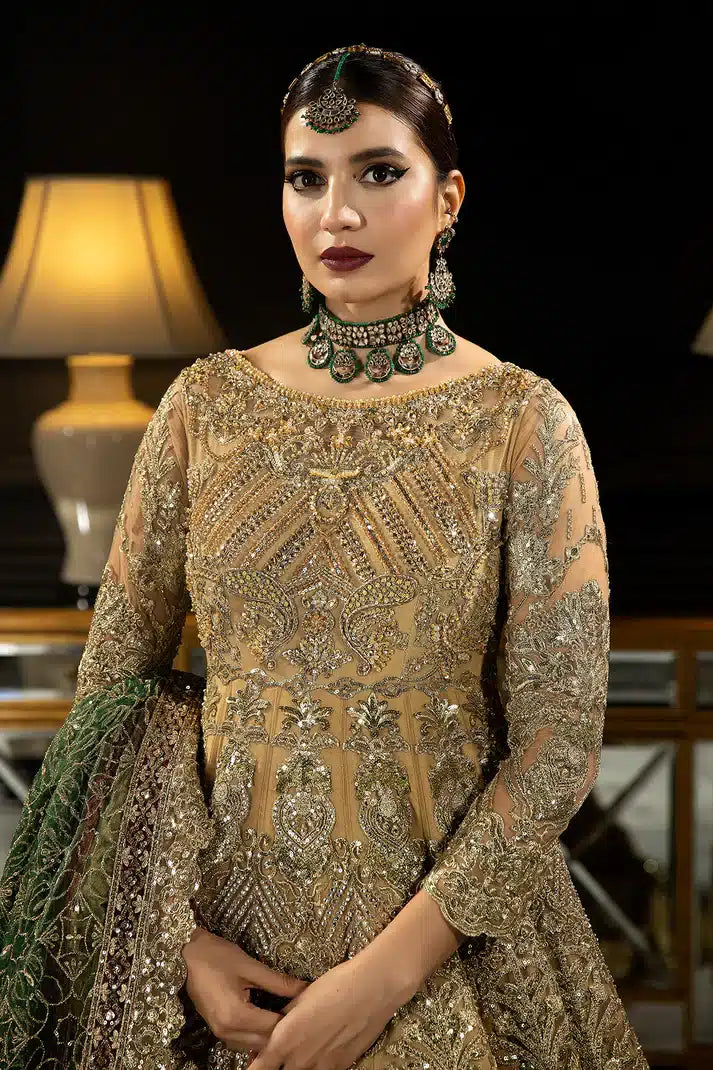 Imrozia Premium | Andaaz e Khaas Formals 23 | IB-43 Diya - Pakistani Designer Dress - by Imrozia Premium | Type: Bridal - 100% Original at Saira Sultan