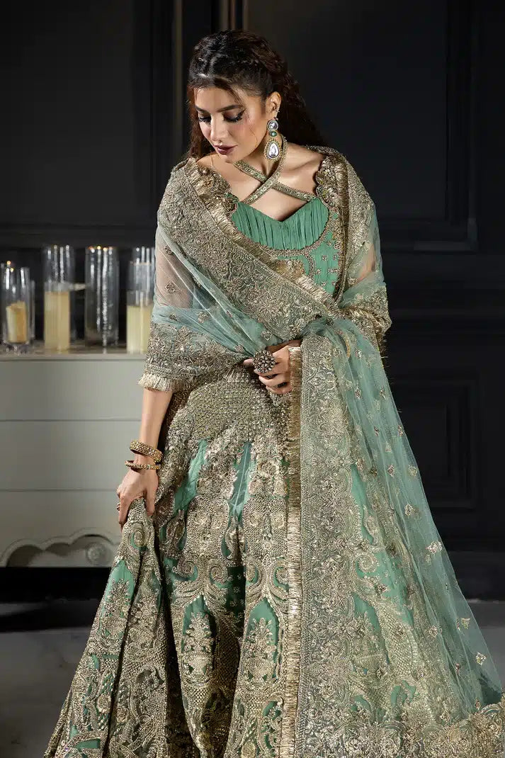 Imrozia Premium | Andaaz e Khaas Formals 23 | IB-45 Unaysa - Pakistani Designer Dress - by Imrozia Premium | Type: Bridal - 100% Original at Saira Sultan