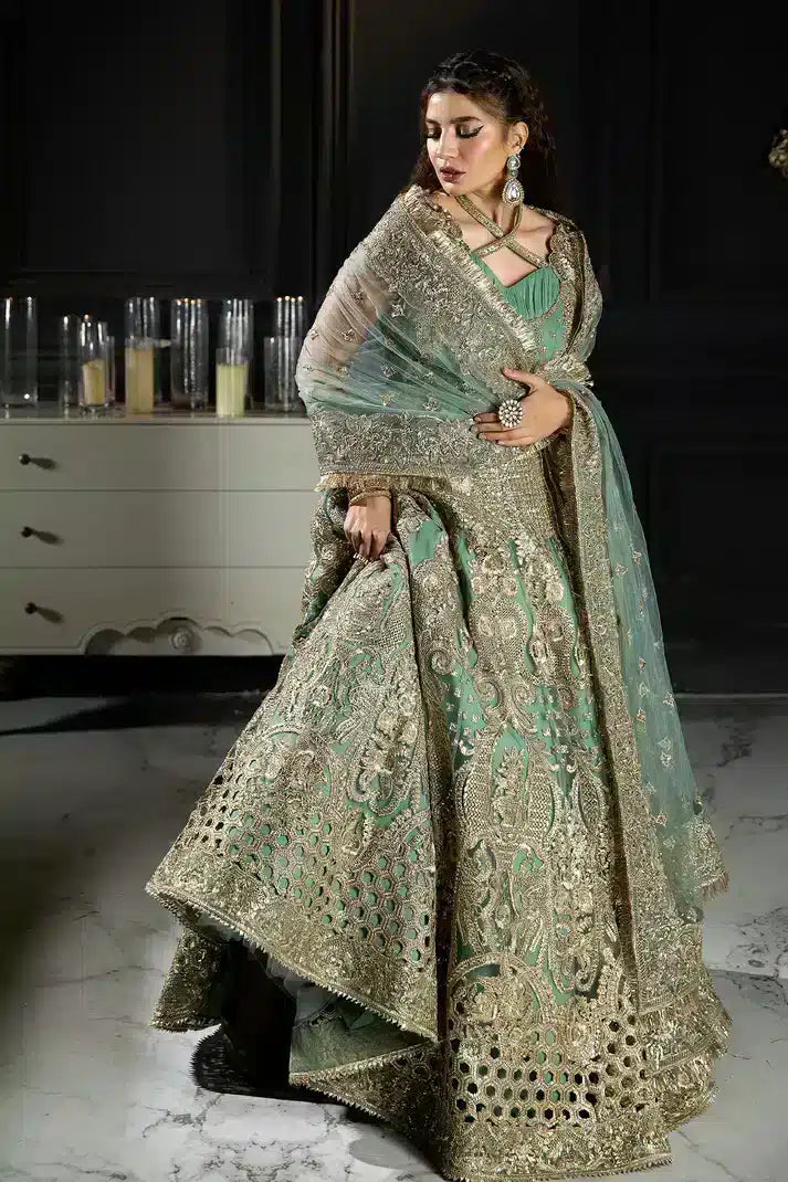 Imrozia Premium | Andaaz e Khaas Formals 23 | IB-45 Unaysa - Pakistani Designer Dress - by Imrozia Premium | Type: Bridal - 100% Original at Saira Sultan