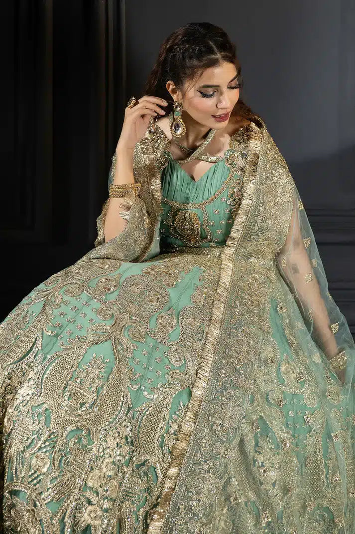 Imrozia Premium | Andaaz e Khaas Formals 23 | IB-45 Unaysa - Pakistani Designer Dress - by Imrozia Premium | Type: Bridal - 100% Original at Saira Sultan