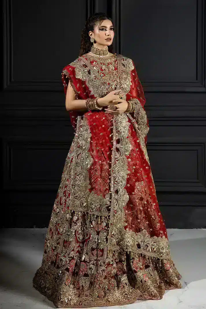 Imrozia Premium | Andaaz e Khaas Formals 23 | IB-47 Calla - Pakistani Designer Dress - by Imrozia Premium | Type: Bridal - 100% Original at Saira Sultan